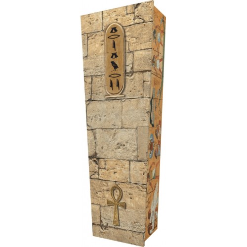 Ancient Egypt / Egyptian - Personalised Picture Coffin with Customised Design.